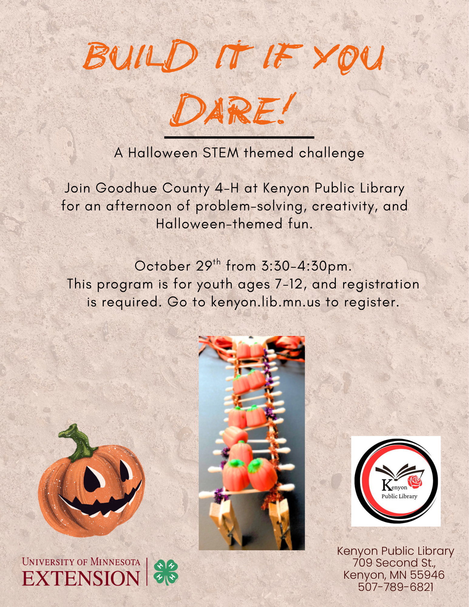 STEM Challenge with Goodhue Co. 4-H 10/29/26